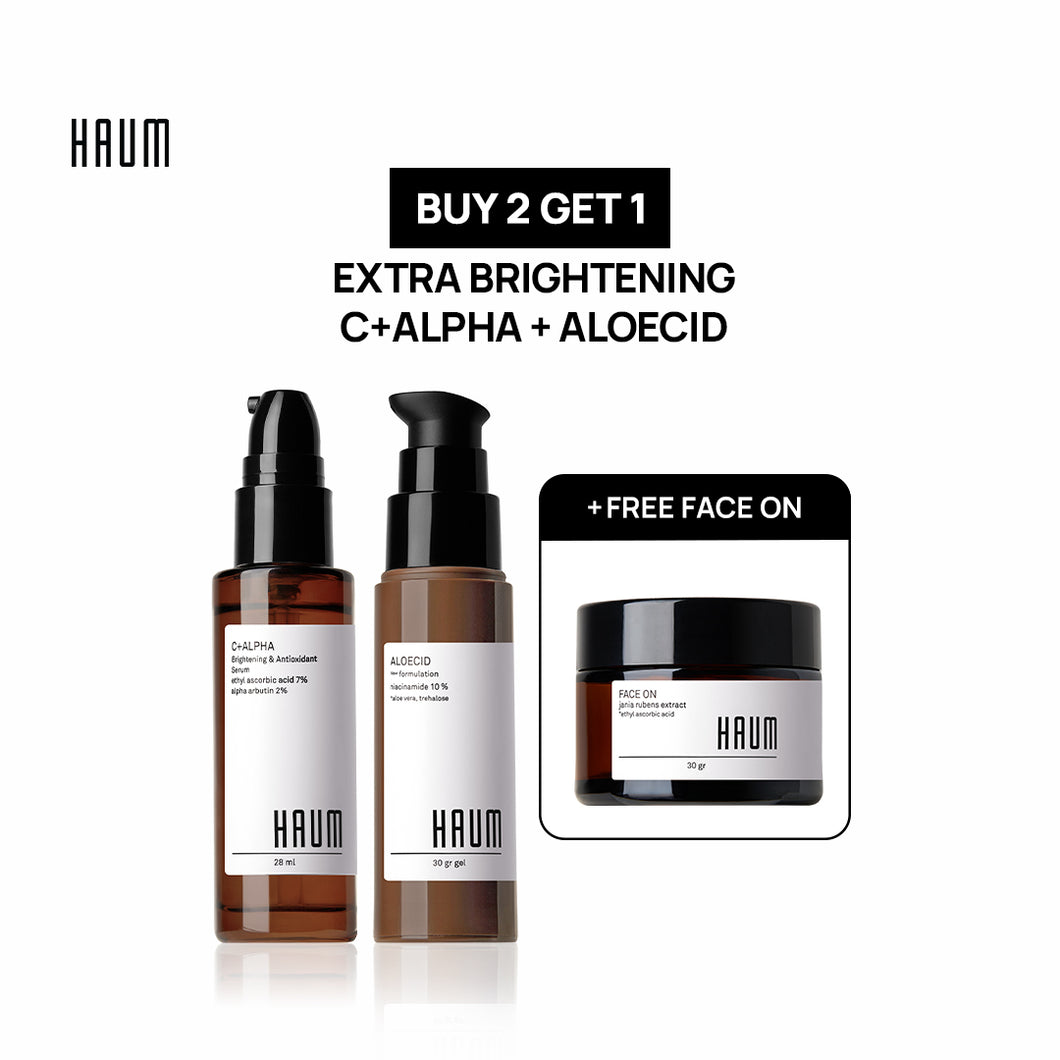 BUY 2 GET 1 C+ALPHA + ALOECID FREE FACE ON