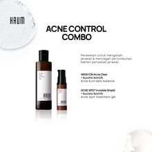 Load image into Gallery viewer, WASH ON Acne Clear + ACNE SPOT Invisible Shield
