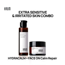 Load image into Gallery viewer, HYDRACALM Toner + FACE ON Calm &amp; Repair - Extra Sensitive &amp; Irritated Skin Combo
