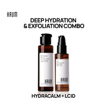 Load image into Gallery viewer, HYDRACALM Toner + LCID  - Deep Hydration &amp; Exfoliation Combo
