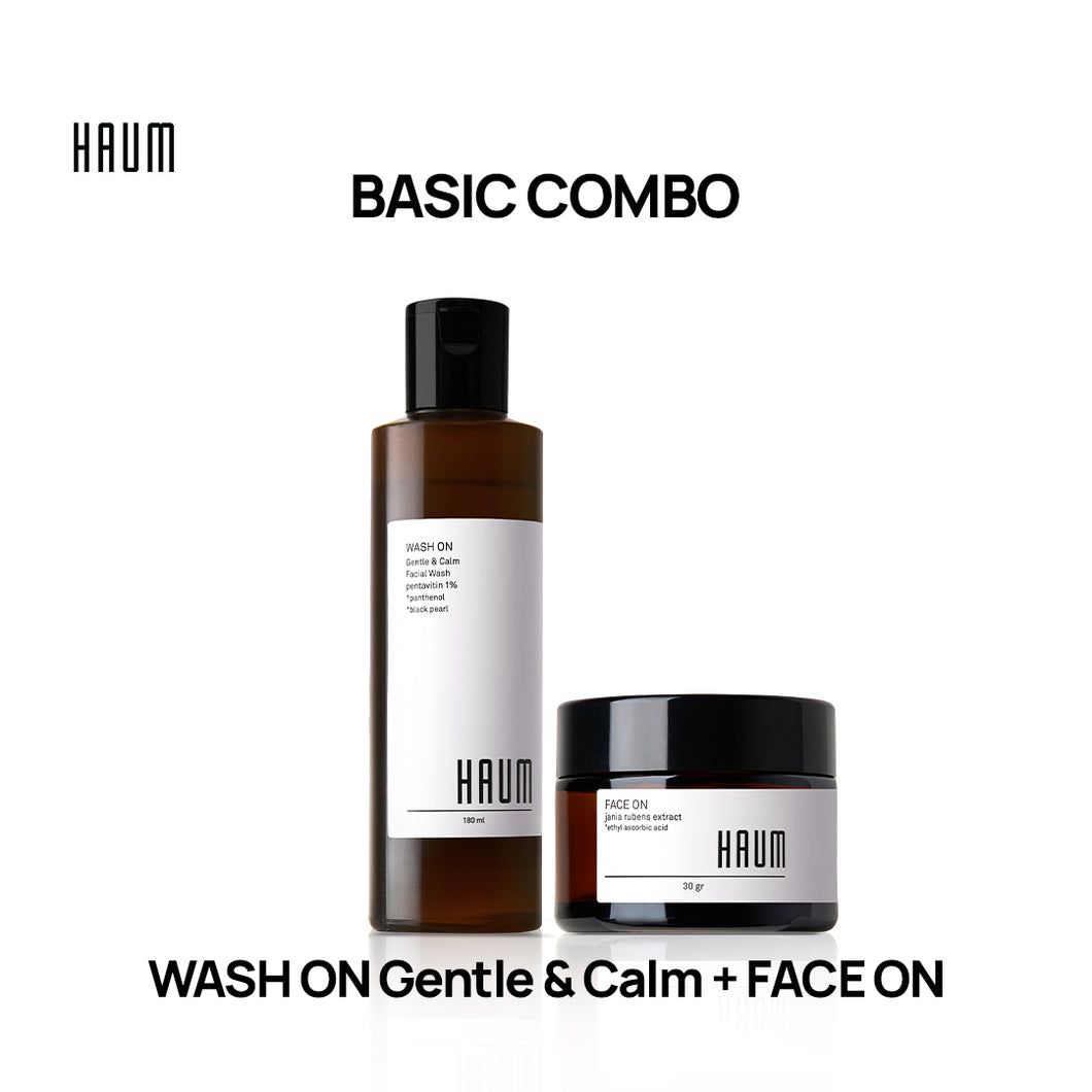 WASH ON Gentle & Calm + FACE ON