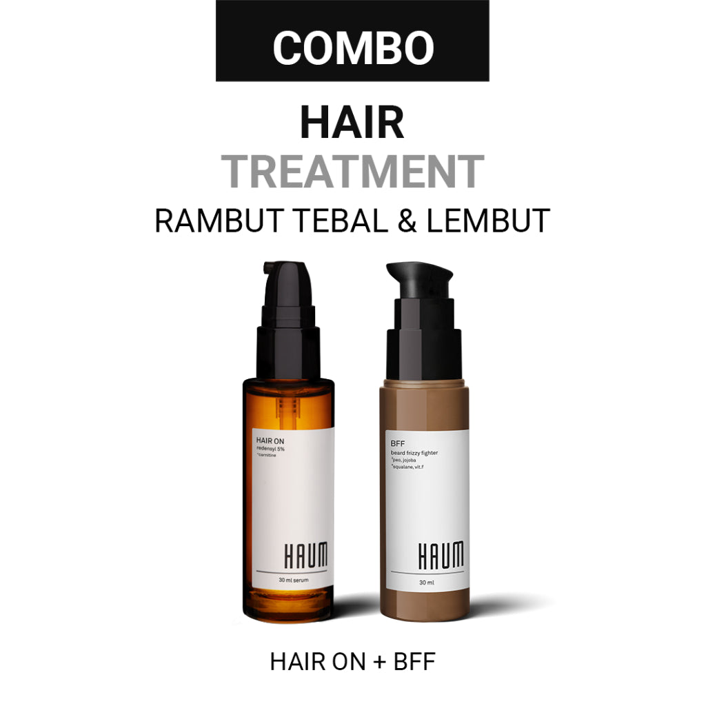 HAUM HAIR TREATMENT SERUM & VITAMIN RAMBUT - HAIR ON + BFF